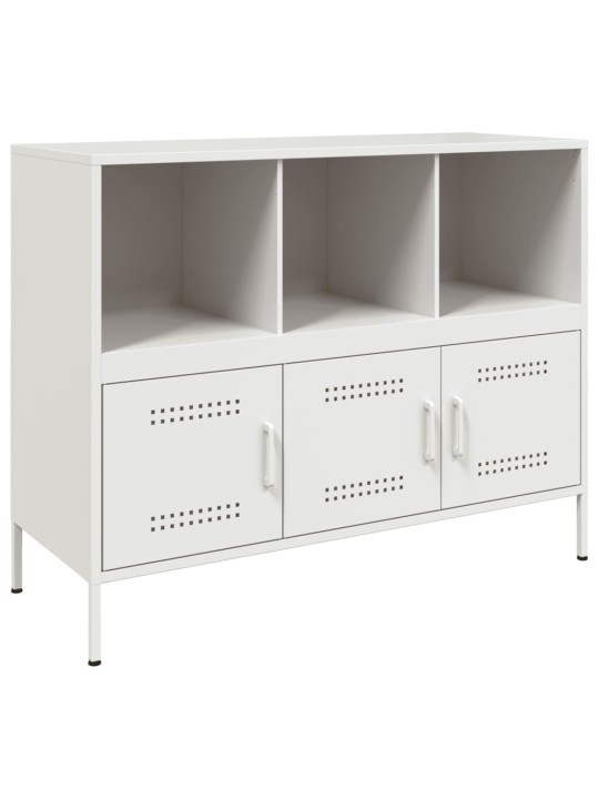 Kumode, balta, 100,5x39x79 cm, tērauds