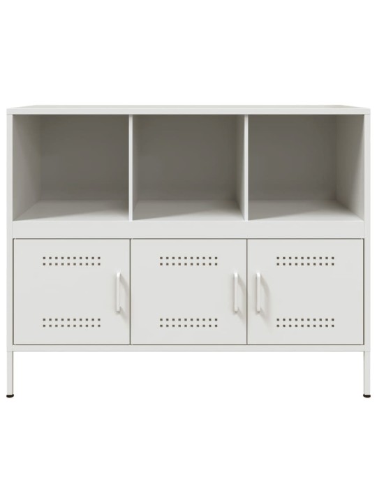 Kumode, balta, 100,5x39x79 cm, tērauds