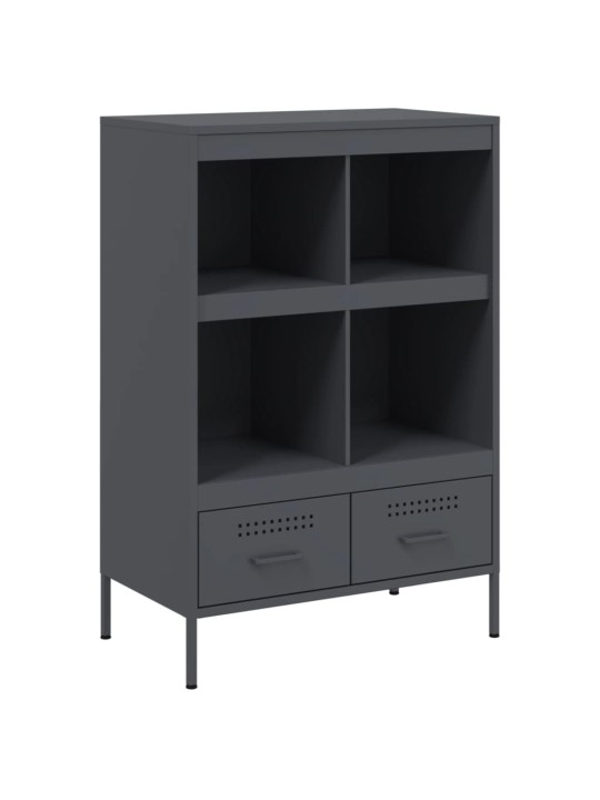Augstais skapītis pelēks 68x39x101,5 cm tērauds