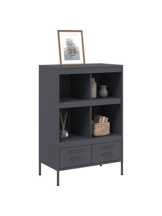 Augstais skapītis pelēks 68x39x101,5 cm tērauds