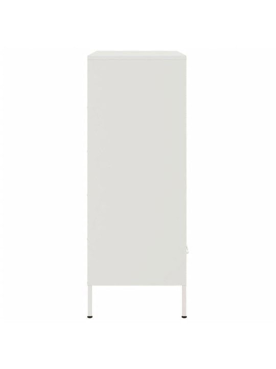 Augstais skapītis, balts, 68x39x101,5cm, tērauds