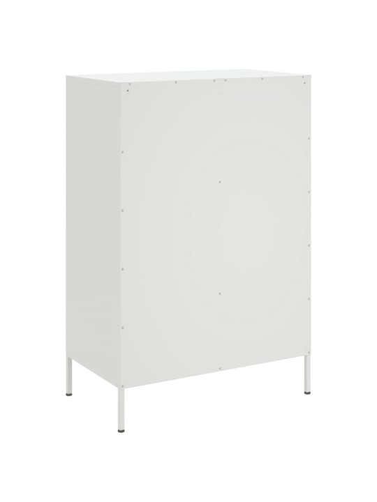 Augstais skapītis, balts, 68x39x101,5cm, tērauds