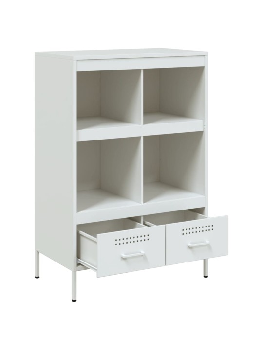 Augstais skapītis, balts, 68x39x101,5cm, tērauds