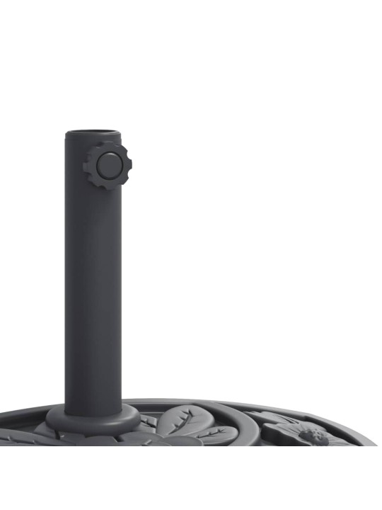 Saulessarga pamatne, ø38 / 48 mm kātiem, 9 kg, pusapaļa