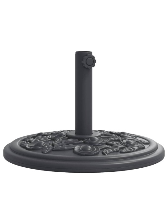 Saulessarga pamatne ar riteņiem, ø38 / 48 mm kātiem, 12 kg