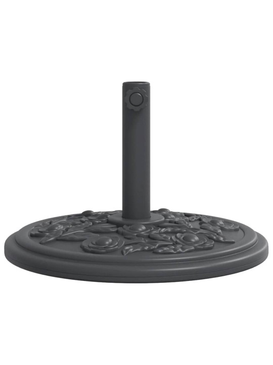 Saulessarga pamatne ar riteņiem, ø38 / 48 mm kātiem, 12 kg