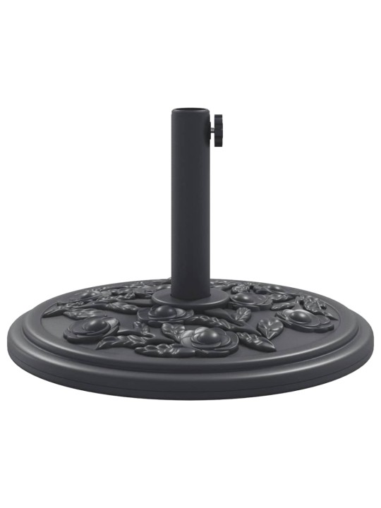 Saulessarga pamatne ar riteņiem, ø38 / 48 mm kātiem, 12 kg