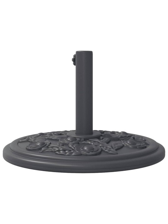 Saulessarga pamatne ar riteņiem, ø38 / 48 mm kātiem, 12 kg