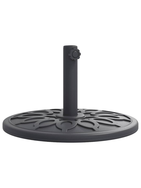 Saulessarga pamatne ar riteņiem, ø38 / 48 mm kātiem, 12 kg
