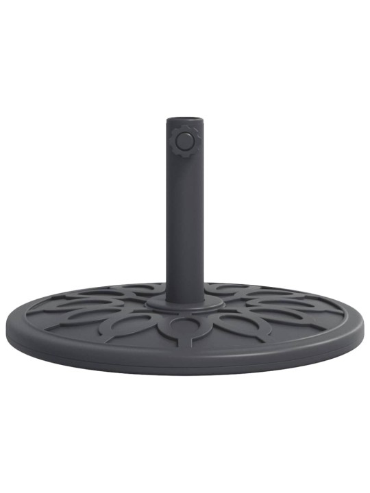 Saulessarga pamatne ar riteņiem, ø38 / 48 mm kātiem, 12 kg