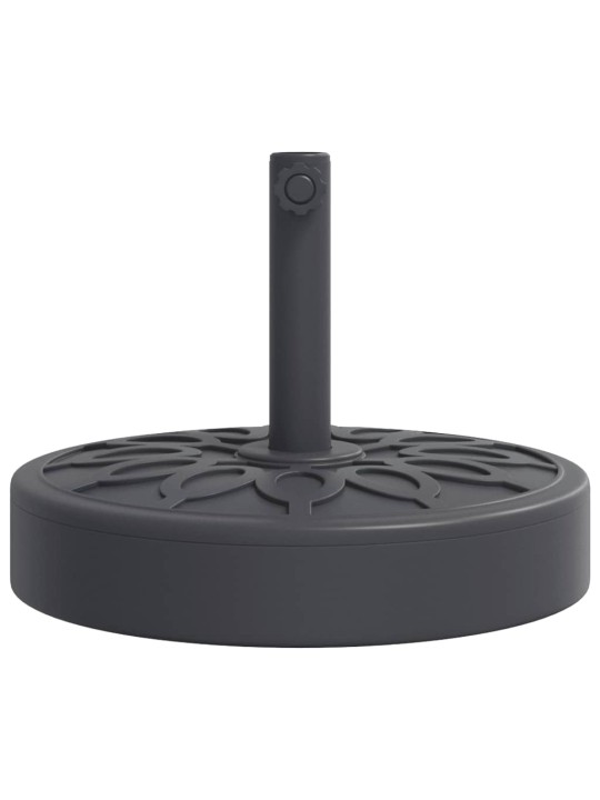 Saulessarga pamatne ar riteņiem, ø38 / 48 mm kātiem, 25 kg