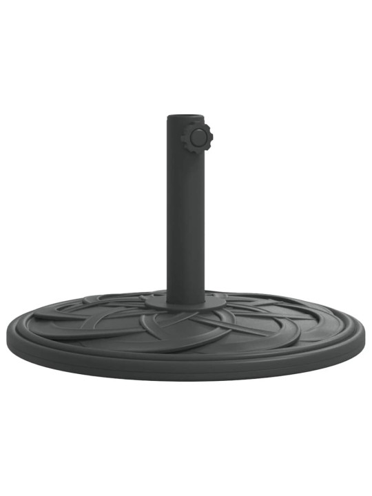 Saulessarga pamatne ar riteņiem, ø38 / 48 mm kātiem, 12 kg