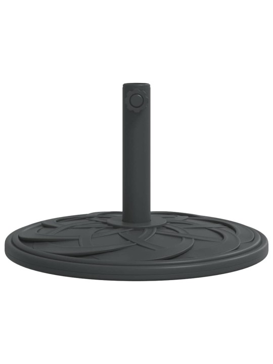 Saulessarga pamatne ar riteņiem, ø38 / 48 mm kātiem, 12 kg