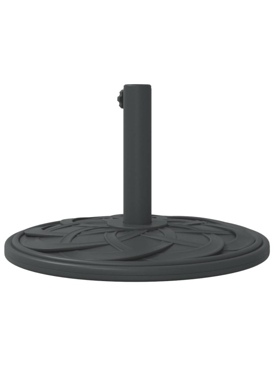 Saulessarga pamatne ar riteņiem, ø38 / 48 mm kātiem, 12 kg