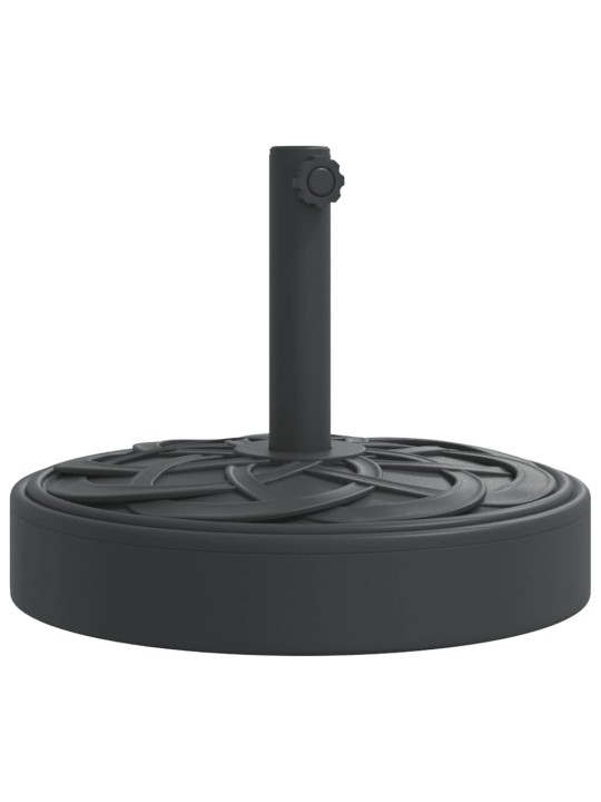 Saulessarga pamatne ar riteņiem, ø38 / 48 mm kātiem, 25 kg