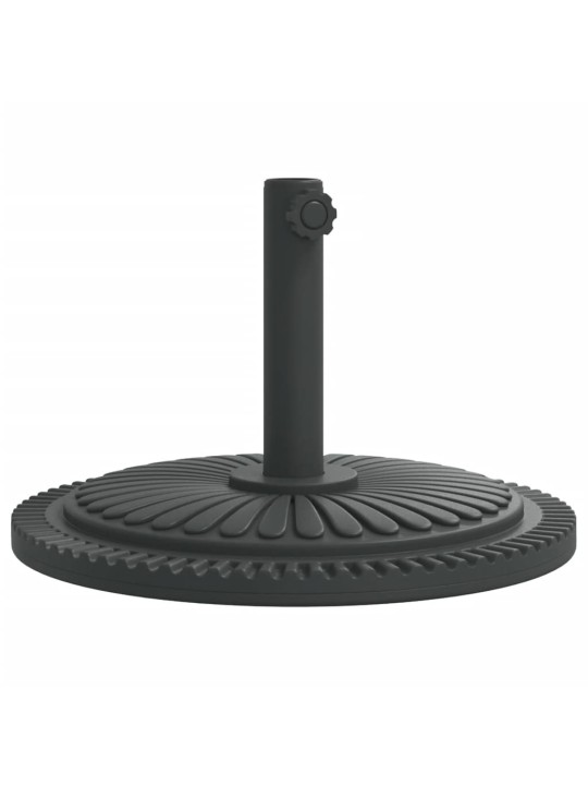 Saulessarga pamatne ar riteņiem, ø38 / 48 mm kātiem, 12 kg