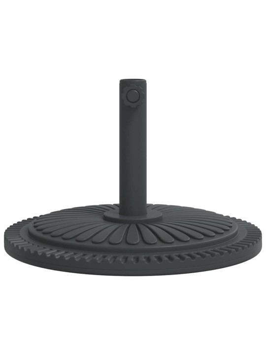 Saulessarga pamatne ar riteņiem, ø38 / 48 mm kātiem, 12 kg