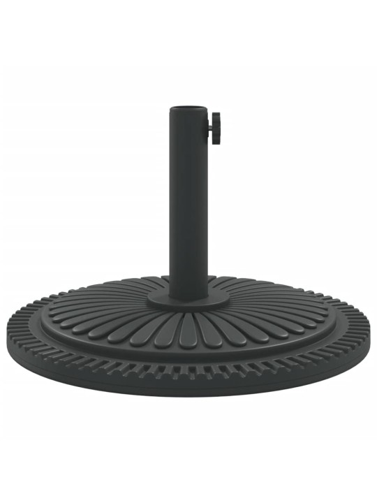 Saulessarga pamatne ar riteņiem, ø38 / 48 mm kātiem, 12 kg