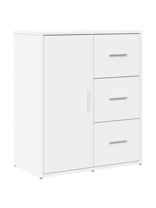 Kumodes 2 gab., baltas, 60x31x70 cm, inženierijas koks