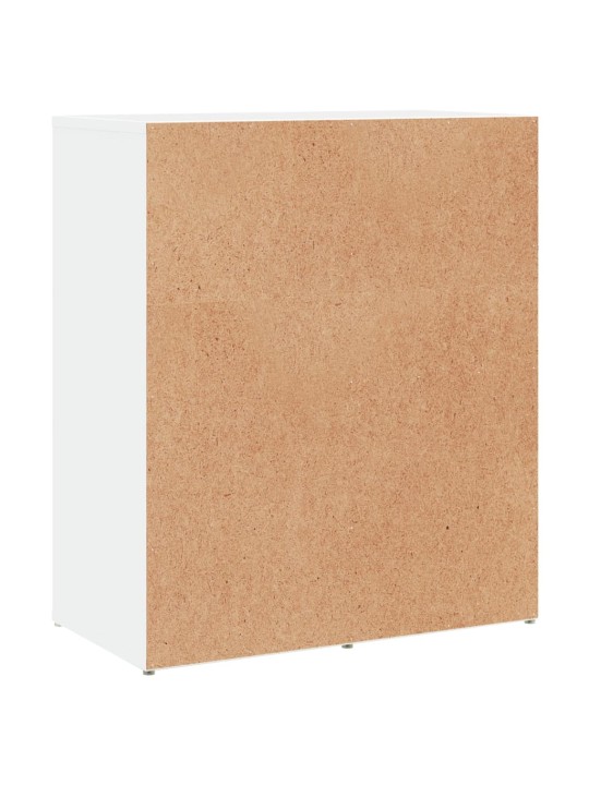 Kumodes 2 gab., baltas, 60x31x70 cm, inženierijas koks