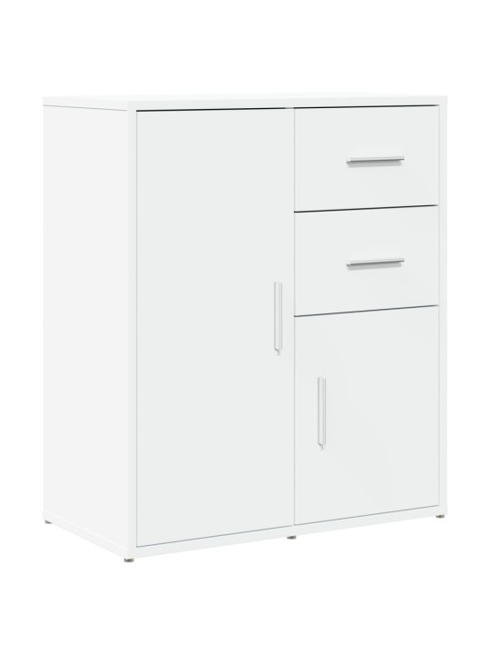 Kumodes 2 gab., baltas, 60x31x70 cm, inženierijas koks