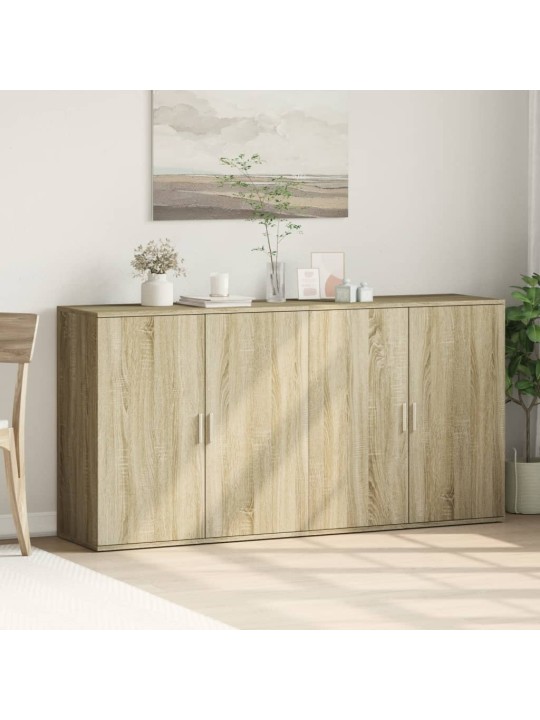 Kumodes, 2 gab., ozolkoka krāsa, 79x38x80 cm, inženierijas koks