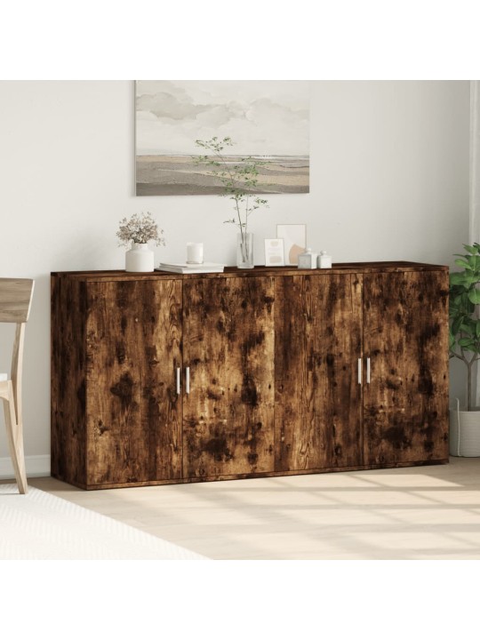 Kumodes, 2 gab., ozolkoka krāsa, 79x38x80 cm, inženierijas koks
