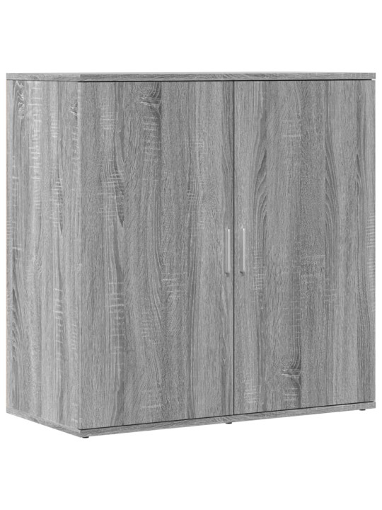 Kumodes, 2 gab., pelēka ozola, 79x38x80 cm, inženierijas koks