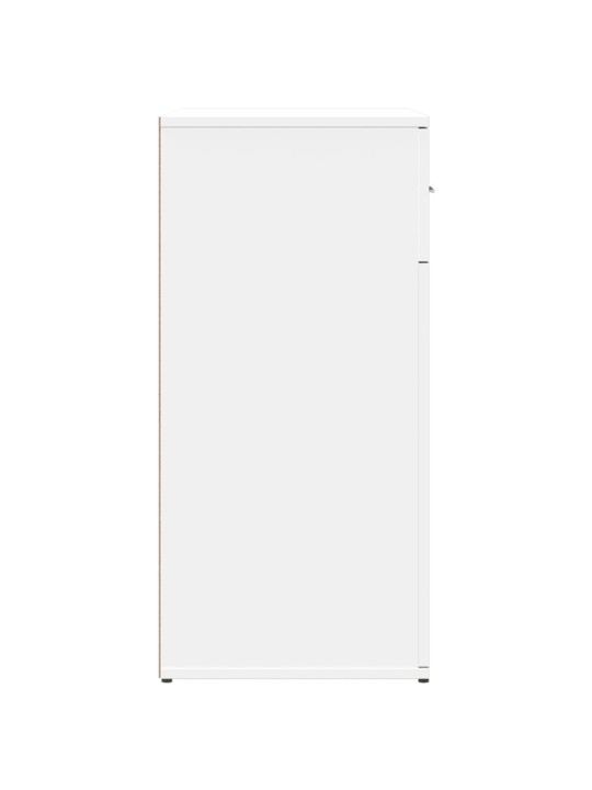 Kumodes, 2 gab., baltas, 79x38x80 cm, inženierijas koks