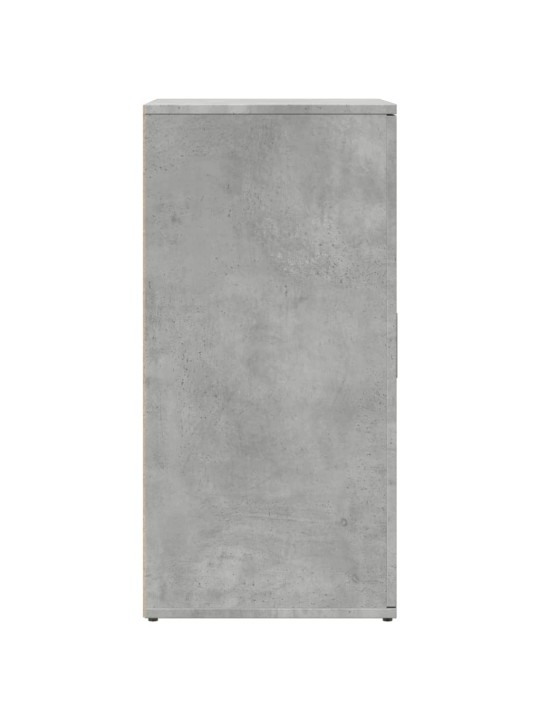 Kumodes, 2 gab., betona pelēkas, 59x39x80 cm, inženierijas koks