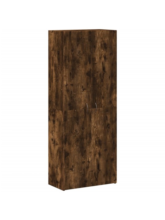Dokumentu skapītis, koka krāsa, 60x32x153 cm, inženierijas koks
