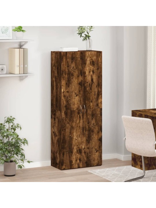 Dokumentu skapītis, koka krāsa, 60x32x153 cm, inženierijas koks