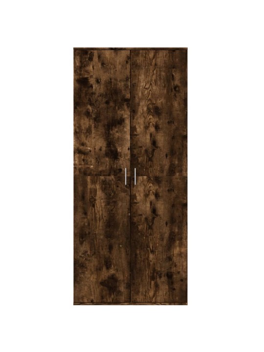 Augstais skapītis ozolkoka krāsa 80x35x180 cm inženierijas koks