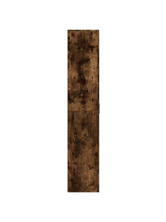 Augstais skapītis ozolkoka krāsa 80x35x180 cm inženierijas koks
