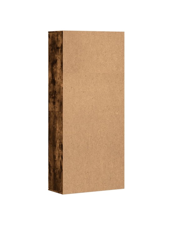 Augstais skapītis ozolkoka krāsa 80x35x180 cm inženierijas koks
