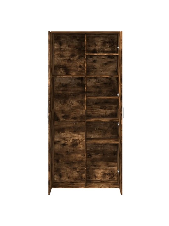 Augstais skapītis ozolkoka krāsa 80x35x180 cm inženierijas koks
