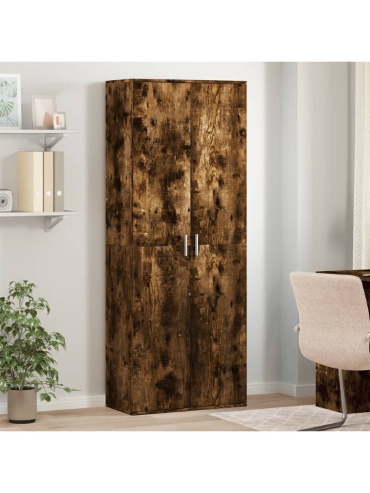 Augstais skapītis ozolkoka krāsa 70x35x180 cm inženierijas koks