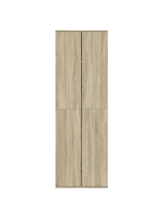 Skapis, ozolkoka krāsa, 60x35x180 cm, inženierijas koks