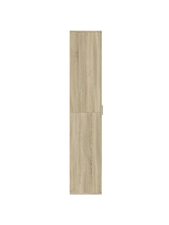 Skapis, ozolkoka krāsa, 60x35x180 cm, inženierijas koks