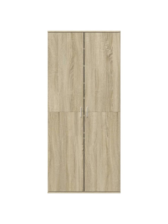 Apavu skapis, ozolkoka krāsā, 80x39x178 cm, kokskaidu plāksne