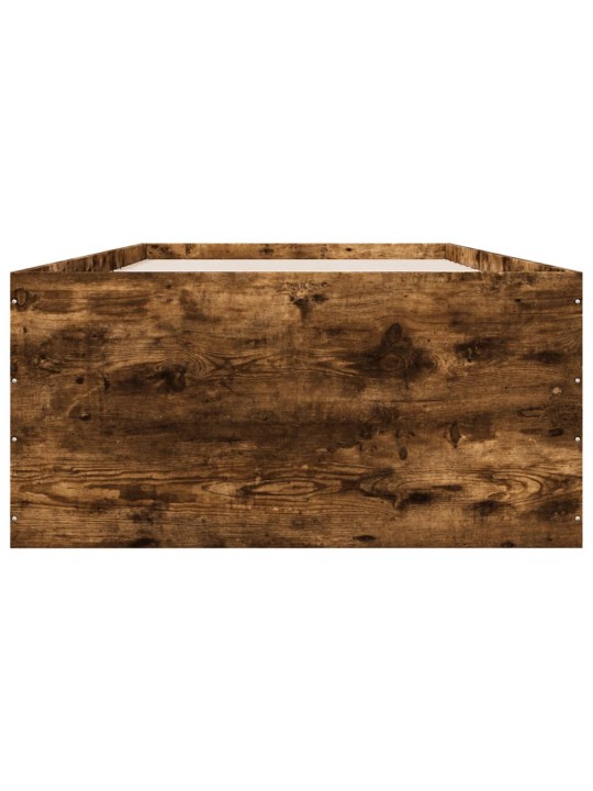 Gultas rāmis, ozolkoka krāsā, 75x190 cm, inženierijas koks