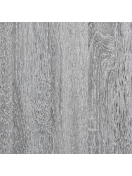 Gultas rāmis, pelēka ozolkoka, 140x200 cm, inženierijas koks