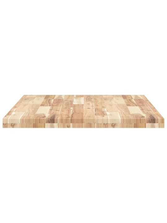 Galda virsma, 80x70x4 cm, neapstrādāts akācijas masīvkoks