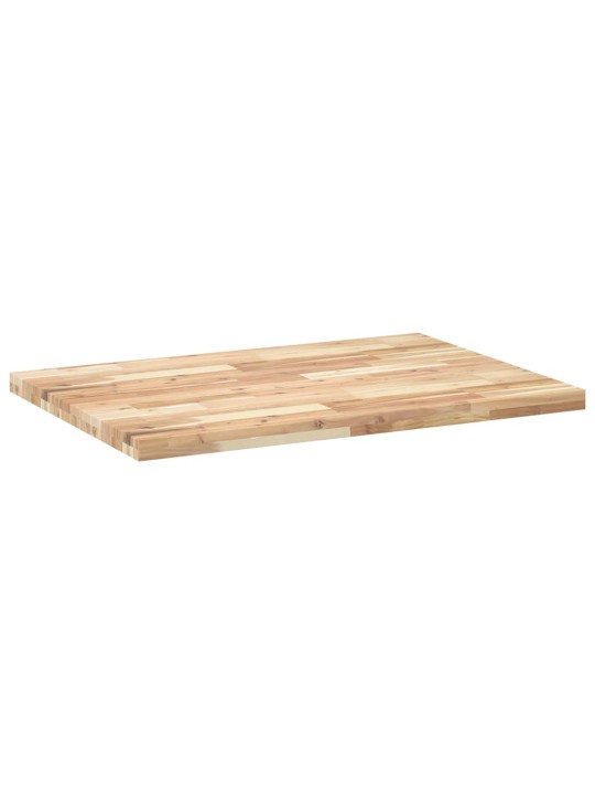 Galda virsma, 80x70x4 cm, neapstrādāts akācijas masīvkoks
