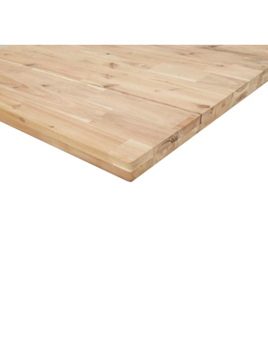 Galda virsma, 80x70x4 cm, neapstrādāts akācijas masīvkoks