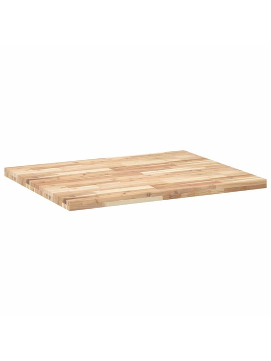 Galda virsma, 100x80x4 cm, neapstrādāts akācijas masīvkoks