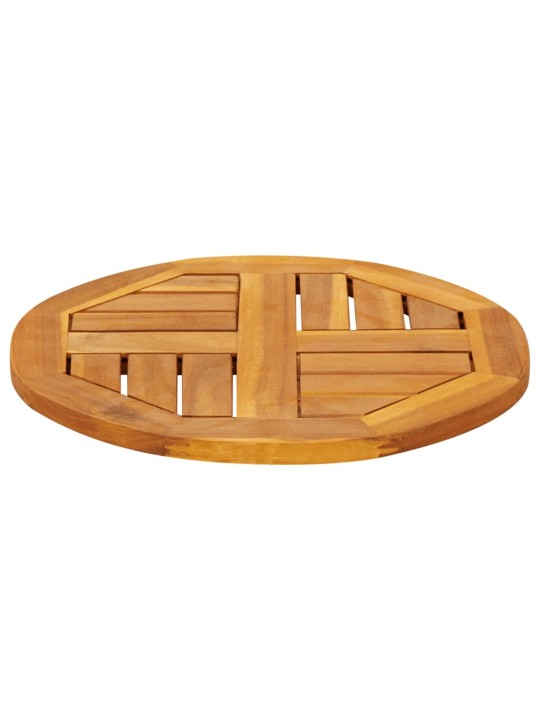 Galda virsma, ø40x2 cm, apaļa, akācijas masīvkoks