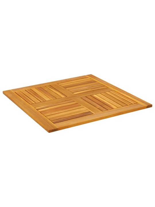 Galda virsma, 80x80x2,2 cm, taisnstūra, kvadrāta forma
