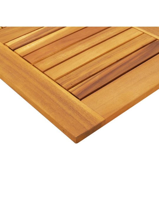 Galda virsma, 80x80x2,2 cm, taisnstūra, kvadrāta forma