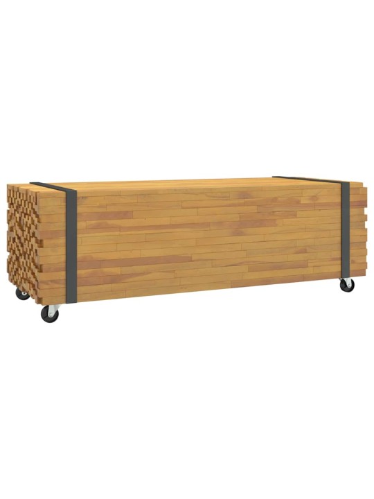 Kafijas galdiņš, 110x45x35 cm, masīvs tīkkoks